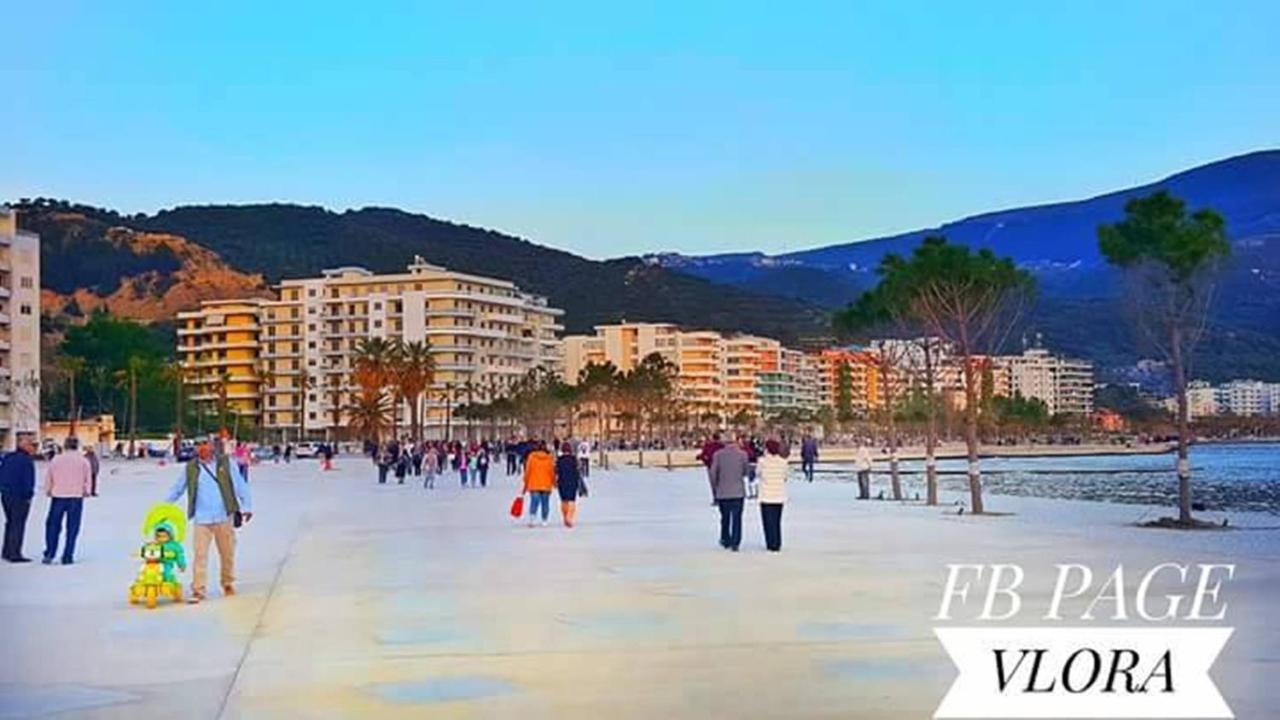 Sea View Apartment Onorato 1 Vlora Kültér fotó